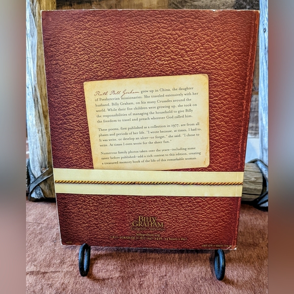 2006Vintage "Sitting By My Fire" by Ruth Bell Graham Poems Paperback - Picture 2 of 14